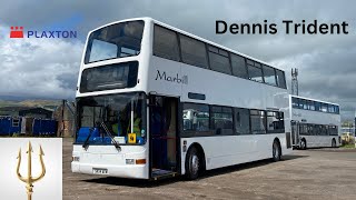 Nostalgic Trident Kickdown  Marbill Coaches SN04 AEW  Former Lothian Buses 657 [upl. by Pejsach]