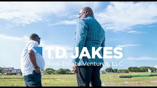 TD Jakes Real Estate Ventures BuildingBetterCommunities [upl. by Adelind]