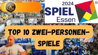 Top 10 ZweiPersonenBrettspiele der SPIEL 24 – Die besten Spiele für zwei 2024  Brettspiel Teddy [upl. by Alyosha95]