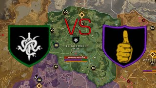 Gank IV vs Group of Amateur5 Brightwood War  19th February  Server Midgard [upl. by Adnohsed]