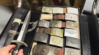 SS M36 fresh find German belt buckles collection [upl. by Case]