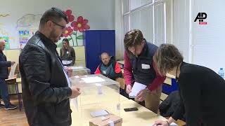 Bulgarians vote in seventh parliamentary election since 2021 [upl. by Aihsatan776]