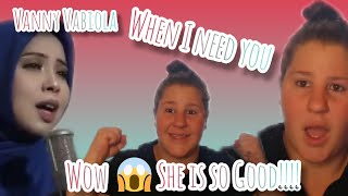 Vanny Vabiola When I Need You REACTION  Covers Celine Dion  She is Good vannyvabiola reactions [upl. by Patty]