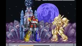 Mighty Morphin Power Rangers SNES Game  Level 7  Cyclopsis [upl. by Joete817]