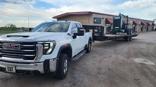 non cdl hotshot with the 2024 l5p 66 duramax reviewupdate with a 36 goosneck trailer [upl. by Nwahsek]