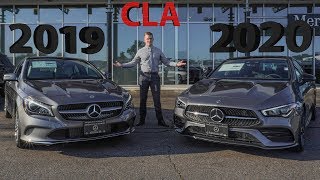 NEW 2020 CLA 250 vs 2019 variant comparison with Austin [upl. by Hanyaz]