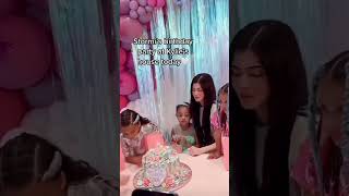 Kylie throws the best birthday parties kyliejenner stormi stormiwebster kardashians [upl. by Chalmer]