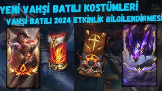 League Of Legends │ Vahşi Batılı Kostümleri ve Etkinlik Bilgilendirmesi │ Yeni İhtişamlı Kostüm [upl. by Ellevel]