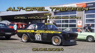 AltOpel Treffen bei Opel Kröger in Elmshorn ● 01052024 [upl. by Smail]