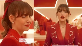 Macys Commercial 2024 Alison Brie Holiday Ad Review [upl. by Lasala]