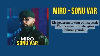 Miro  Sonu var lyrics [upl. by Semaj230]