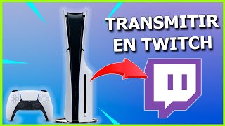 Cómo TRANSMITIR en TWITCH desde PS5 en 3 Minutos Hacer Directo Guía Fácil [upl. by Dnomaid]