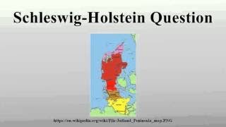 Schleswig Holstein Question [upl. by Jyoti]