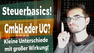 GmbH oder UG Was sind die Unterschiede [upl. by Beatty]