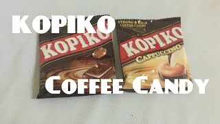 KOPIKO COFFEE CANDY REVIEW [upl. by Atwahs]