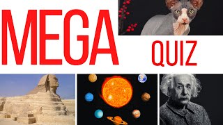 100 QUESTION MEGA QUIZ  The best 100 general knowledge trivia questions from my first 50 videos [upl. by Autry707]