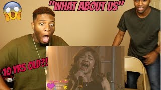 Angelica Hale 10 YearOld Sings quotWhat About Usquot by Pink  2018 Organ Project REACTION [upl. by Herrod]