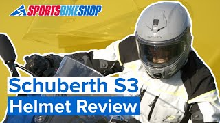 Schuberth S3 helmet review  sporty new road lid tested [upl. by Arada780]