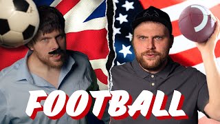 When You Bring Up Football To A British GuySkit [upl. by Renita]