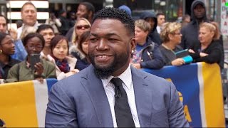 Baseball icon David Ortiz discusses his new autobiography live on GMA [upl. by Berrie]