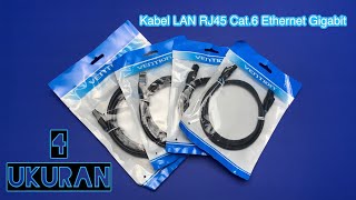 Vention 🔥 Kabel LAN RJ45 Cat6 UTP Ethernet Gigabit 🔥 Unboxing [upl. by Rego]