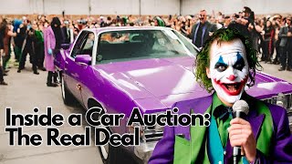 INSIDE A CAR AUCTION THE REAL DEAL [upl. by Jer775]