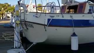 Gulf 32 pilothouse for sale by Rifkin Yachts SOLD [upl. by Zima771]