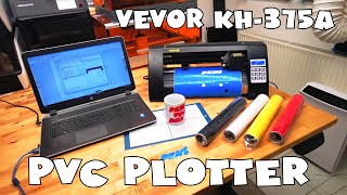 Vevor KH375A PVCPlotter  eigenen Merch herstellen [upl. by Petty]