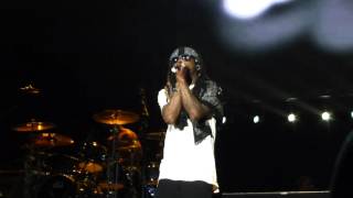 Lil Wayne  Blunt Blowin Live [upl. by Annaihr]