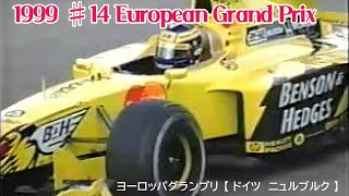 1999 F1♯14 European Grand Prix  ヨーロッパグランプリ【ドイツ ニュルブルク】 [upl. by Elleivap]