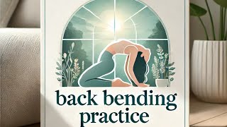 Live backbending session backbendyoga yoga chestopening practice journey [upl. by Llenod]