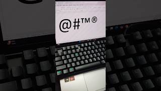 Important symbols  asmrkeyboard windowstricks gaming tricks important symbols [upl. by Eliak993]