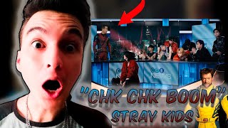 ¡Son muy BUENOS  REACCION a Stray Kids quotChk Chk Boomquot MV [upl. by Elwaine]