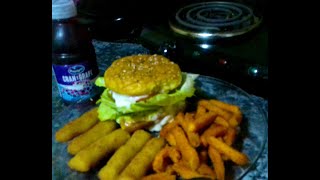 quotCRISPY BATTERED FISH FILLET SANDWICHLOADED POTATO STICKS amp SWEET POTATO FRIESquot [upl. by Lipson]