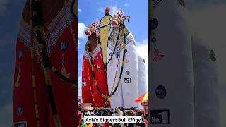 Asias Biggest Bull effigy Guinness World Record winner Kalabhairavan jailer [upl. by Materi]