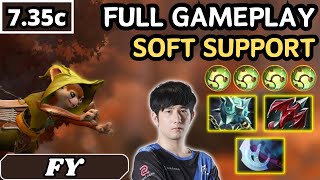 735c  FY HOODWINK Soft Support Gameplay  Dota 2 Full Match Gameplay [upl. by Lingwood]