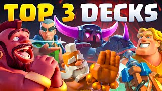 TOP 3 BEST DECKS AFTER THE NEW UPDATE 🏆 [upl. by Alida257]