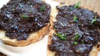 Tapenade de aceitunas negras [upl. by Assyl]