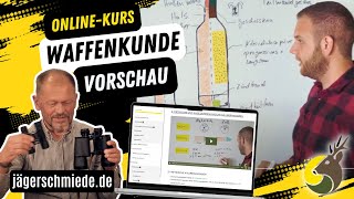 🦊OnlineLernplattform der Jägerschmiede🦊  Kursvorschau Waffenkunde Fit für die Jagdprüfung🌿 [upl. by Polash262]