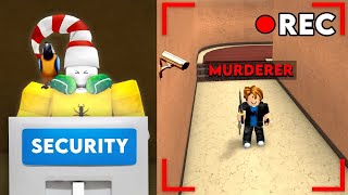 Using NEW HACKS IN MURDER MYSTERY 2 Roblox Movie [upl. by Liamsi]