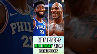 Revealing My TOP NBA Player Prop Picks for TODAY  PRIZEPICKS  1115 [upl. by Nida408]