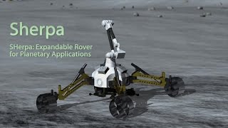 Sherpa Expandable rover for planetary applications [upl. by Malaspina523]