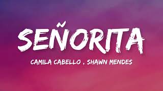 Shawn Mendes Camila Cabello  Señorita Lyrics [upl. by Anitnahs]