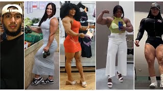 Phenomenal female bodybuilders at the mall [upl. by Viridis776]