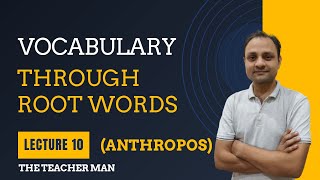 Root word analysis 10  word power made easy Vocabulary by The Teacher Man [upl. by Yrem529]