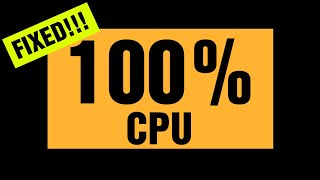 How to FINALLY FIX Windows 10 high CPU usage [upl. by Simonsen]