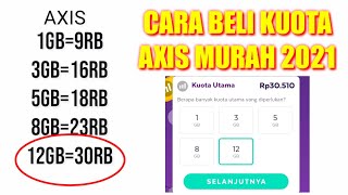 KUOTA GRATIS AXIS 11GB  Cara Mendapatkan Kuota Gratis Axis Terbaru 2023 [upl. by Avah567]