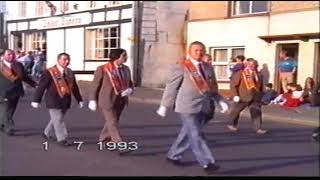 1993 12th of July orange parade  Newtownards amp Bangor Northern Ireland [upl. by Zehcnas]