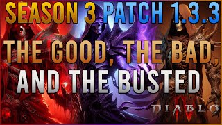 Diablo 4 Patch Notes 133 ReviewRecap  Necromancer Tier List  Gauntlet Speculations [upl. by Wareing]