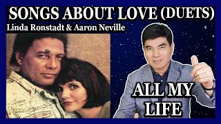 OUTSTANDING  All My Life  Linda Ronstadt amp Aaron Neville  Soul Surging Reaction [upl. by Nilak348]